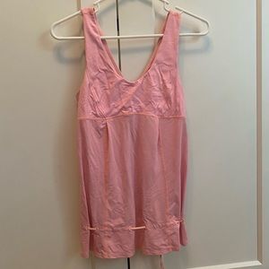lululemon pink tank top